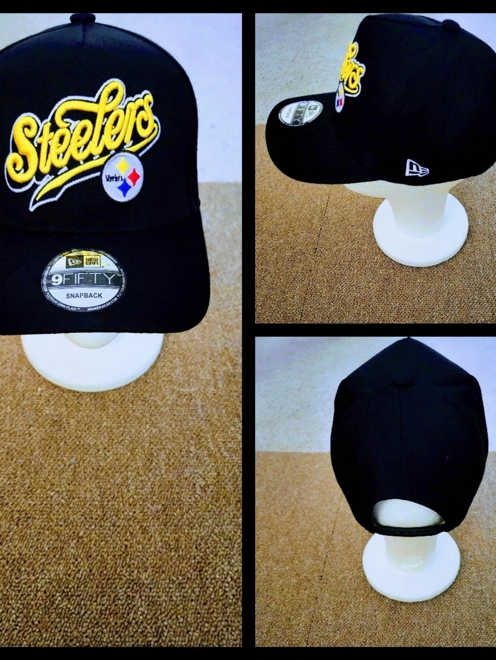 PITTSBURGH STEELERS NFL FOOTBALL SNAPBACK HAT.